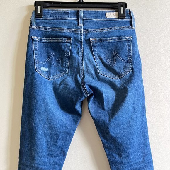 AG ‘The Farrah’ Skinny Ankle High-Rise Jeans Revival Power Stretch Denim… - Picture 7 of 10
